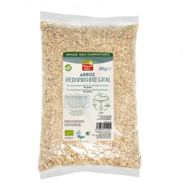 Arroz Redondo Integral SinGluten Bio Vegan 2kg La Finestra Sul Cielo