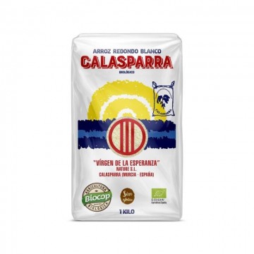 Arroz Redondo Blanco SinGluten Bio 1kg Calasparra