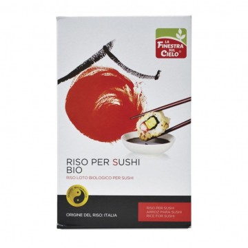 Arroz para Sushi Bio 500g La Finestra Sul Cielo