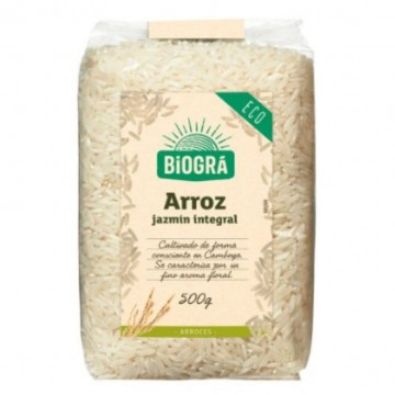 Arroz Jazmin Integral Eco 500g Biogra