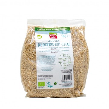 Arroz Integral Redondo SinGluten Bio Vegan 1kg La Finestra Sul Cielo