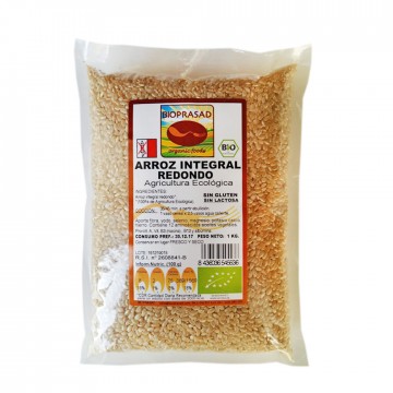 Arroz Integral Redondo SinGluten 1kg Bioprasad