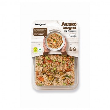 Arroz Integral con Trigueros SinGluten Vegan 250g Trevijano