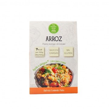 Arroz de Konjac SinGluten Vegan 200g The Konjac Shop