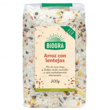 Arroz con Lentejas Eco 500g Biogra