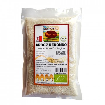 Arroz Blanco Redondo Bio 500g Bioprasad