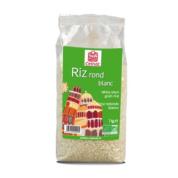 Arroz Blanco Redondo Bio 1kg Celnat