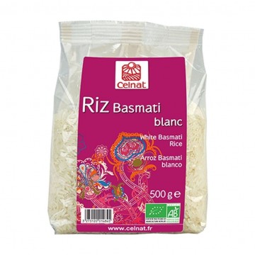 Arroz Basmati Blanco Bio 500g Celnat