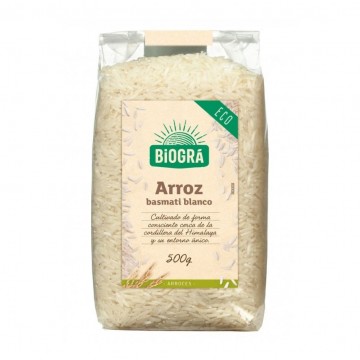 Arroz Basmati Blanco Bio 500g Biogra