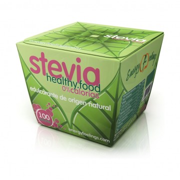 Stevia SinGluten Vegan 100 Sobres Energy Feelings