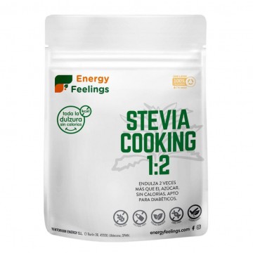 Stevia en Polvo Cooking en Doypack SinGluten Vegan 200g Energy Feelings