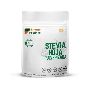 Estevia Hoja Pulverizada SinGluten Vegan 100g Energy Feelings