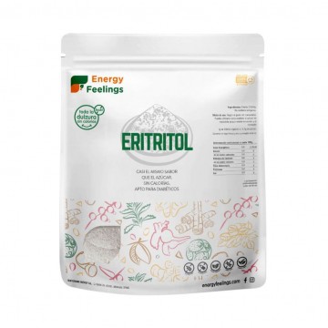 Eritritol Polvo SinGluten Vegan 1kg Energy Feelings