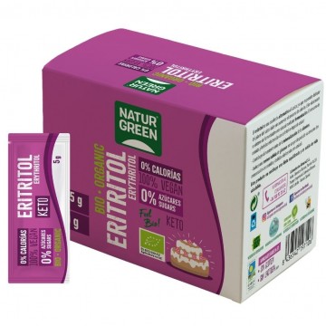 Eritritol Bio Vegan 54 sticks Natur Green