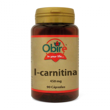 L CARNITINA 450MG 90CAPS