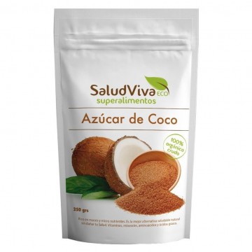 Azucar de Coco SinGluten Eco Vegan 250g Salud Viva