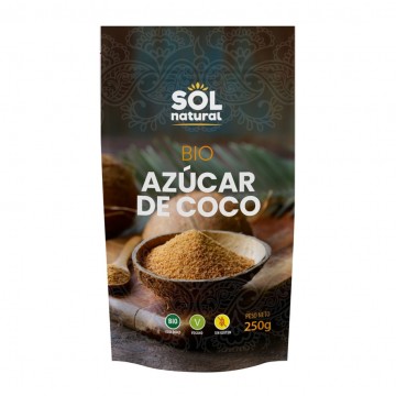 Azucar de Coco SinGluten Bio Vegan 250g Solnatural