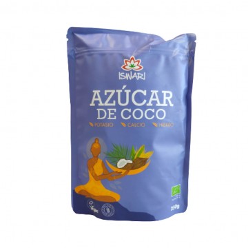 Azucar de Coco SinGluten Bio Vegan 250g Iswari