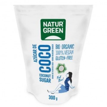 Azucar de Coco SinGluten Bio 300g Natur-Green