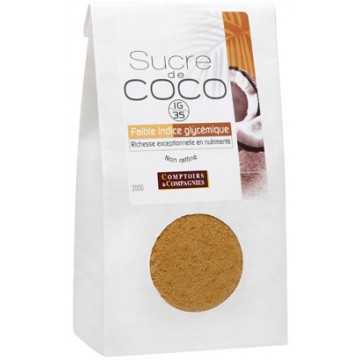 Azucar de Coco SinGluten Bio 200g Comptoirs & Compagnies