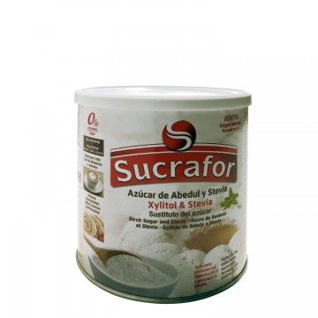 Azucar de Abedul Stevia y Xilitol 500g Sucrafor