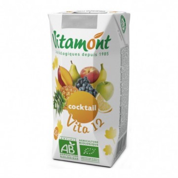 Zumo Vita Frutas Bio 6x20cl Vitamont