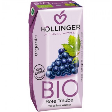 Zumo Uva Roja Vegan Bio 3x200ml Hollinger