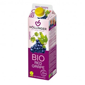 Zumo Uva Roja Vegan Bio 1L Hollinger