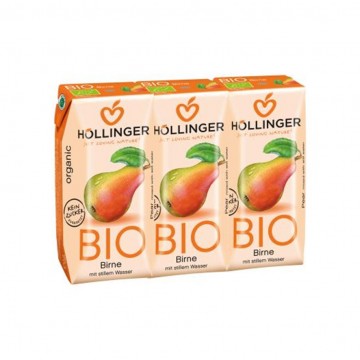 Zumo Pera Bio 3x200ml Hollinger