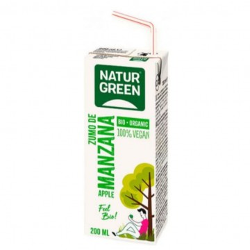 Zumo de Manzana Bio SinAzucar 3x200ml Natur-Green