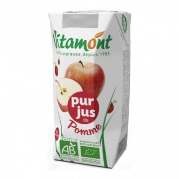 Zumo de Manzana Bio 6x200ml Vitamont