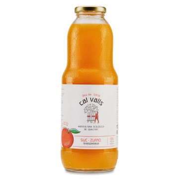 Zumo de Mandarina SinGluten Eco Vegan 1L Cal Valls