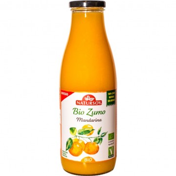 Zumo de Mandarina Bio Vegan 750ml Natursoy