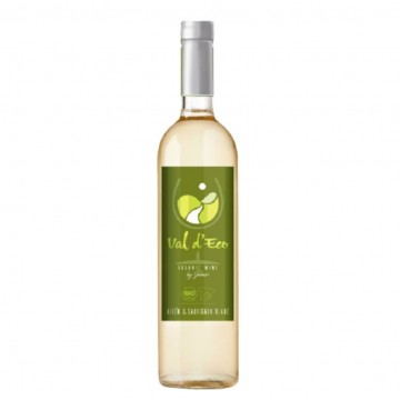 Vino Blanco Airen & Sauvignon Bio Vegan 750ml Val D´Eco