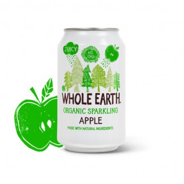 Refresco de Manzana Bio SinAzucar 330ml Whole Earth