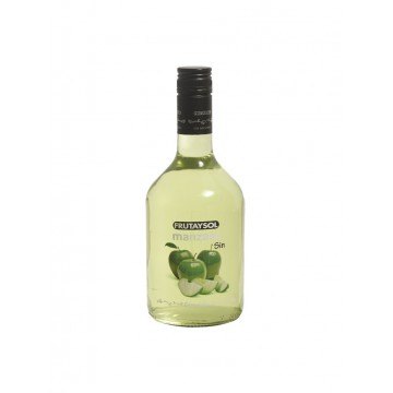 Licor de Manzana Verde Sin Alcohol SinGluten 700ml Frutaysol