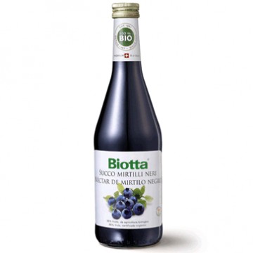 Jugo Mirtilos Negros Arandano Bio Vegan 500ml Biotta