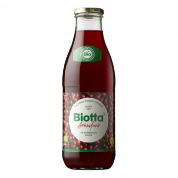 Jugo Arandanos Rojos Eco Vegan 975ml Biotta