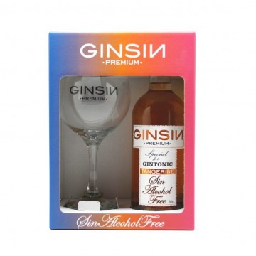 Ginebra Tangerina Sin Alcohol SinGluten 700ml Ginsin