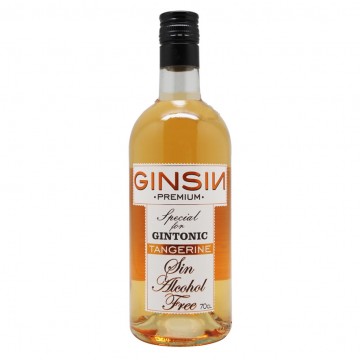 Ginebra Tangerina Sin Alcohol SinGluten 700ml Ginsin