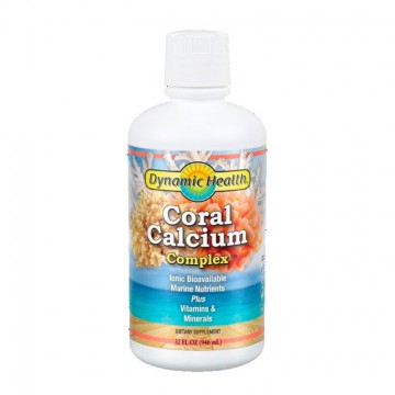 Coral Calcio Liquido Vegan 946ml Dynamic Health