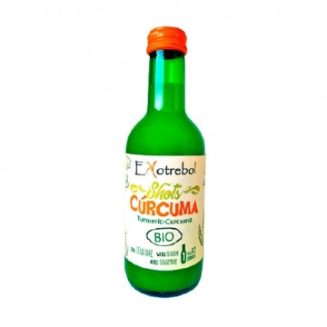 Chupitos Shots de Curcuma con Jengibre 250ml Ekotrebol