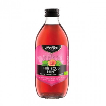 Bebida Infusion Hibisco y Menta SinGluten Eco Vegan 330ml Yogi Tea