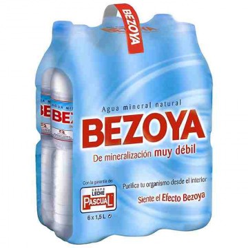 Agua Mineral 6x1.5L Bezoya