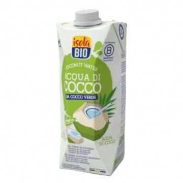 Agua de Coco Verde SinGluten Bio Vegan 500ml Isola Bio