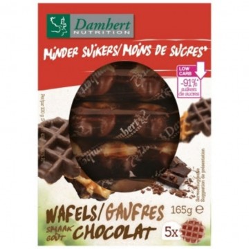 Wafels de Chocolate con Tagatosa 5waffeL Damhert