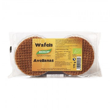 Wafels de Avellanas Bio 175g Biocop