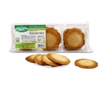 Tejas de Coco Galletas Integrales Eco 150g Belsi