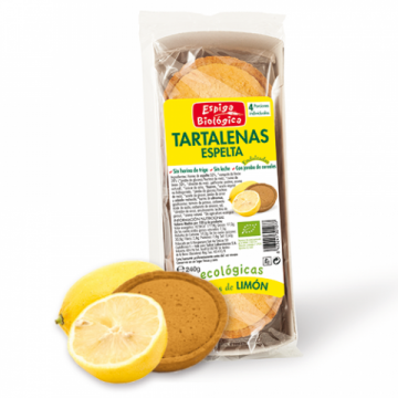 Tartaletas de Espelta Rellenas de Limon Eco 240g Espiga Bio