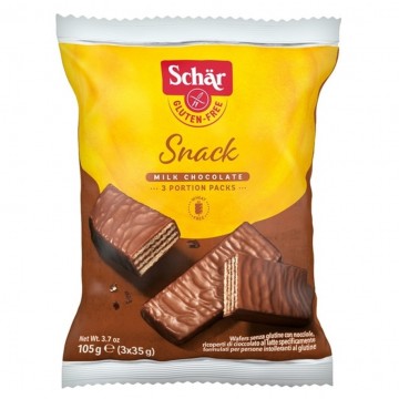 Snacks Barquillos de Chocolate SinGluten 105g Dr. Schar